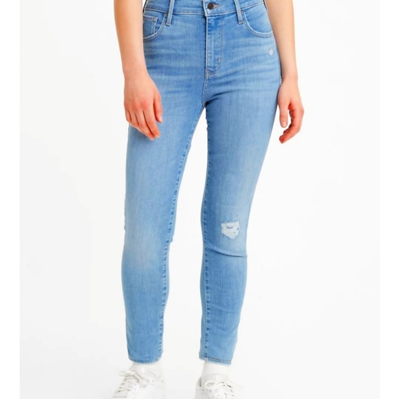 Levi's 720 High Rise Super Skinny Jean's size 27 - Picture 1 of 9